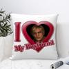 Muscle L-Leon Kennedys Pillow Case Plush Fabric Soft Pillowcase Double Sided Print Sofa Cushion Cover Throw Pillow Cover