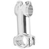 Meijun Silver Road Bike Stem Bicycle Stem for MTB 31.8x80mm for 28.6mm Front Fork Clamp