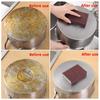 Magic Sponge Cleaning Brush, Metal Rust Removal Sponge Wipe, Emery Sponge Brush, Pot Brush, Kitchen Cleaning Daily Necessities
