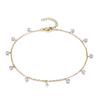 Simple Tennis Anklet For Women Gold Color Stainless Steel Cubic Zirconia Foot Leg Chain Ankle Bracelet Women Beach Jewelry 2025