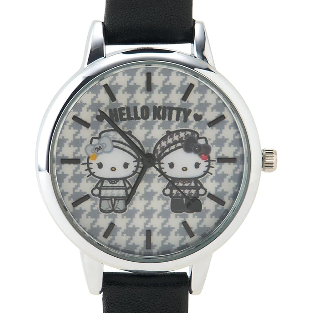 Sanrio Hello Kitty Monochrome Twin Style Watch 282847