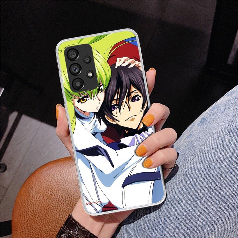 Code Geass Anime Phone Case For Samsung Galaxy A52 A32 A22 A12 A51 A31 A50S A30S A20S A10S Note 20 Ultra 10 Plus S10 A72 A71 Gal