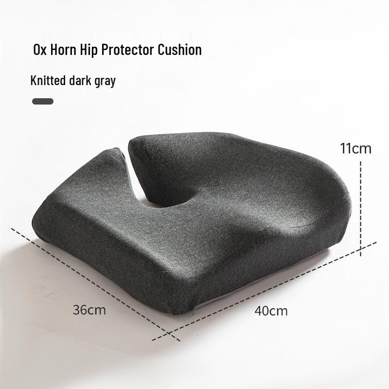 Ergonomic Memory Foam Lumbar Support Cushion for Long-Term Sitting and Posture Improvement