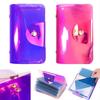 20-Slot Holographics Stamping Plate Case: Nail Art Stamp Card Bag & Steel Plate Album Storage Bag