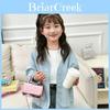 Trendy Korean Style Solid Color Mini Shoulder Bag For Kids Lightweight And Breathable