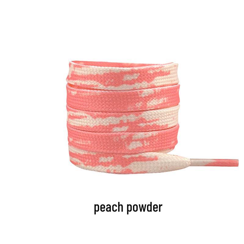 Tie-Dye Shoelaces for Board, Casual, Canvas Shoes, Sports, AJ, Air Force 1