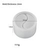 Handmade Tai Chi Aromatherapy Candle Cup Decoration Dropping Glue Mold Candle Holder Mold