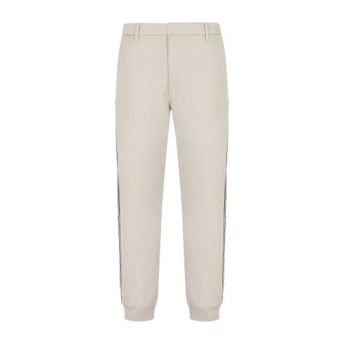 Armani Exchange Mens Cuffed Ankle Trousers