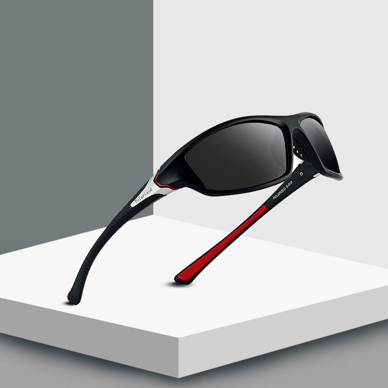 Men's Polarized Cycling Glasses: Windproof Mountain Bike Sunglasses with Night Vision for Outdoor Adventures