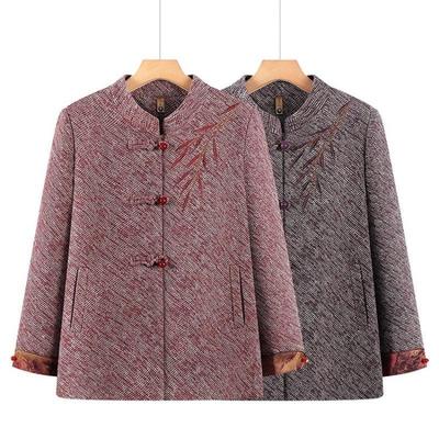 Elegante Frühlingsjacke für Frauen mittleren Alters und ältere Frauen: Omas kurzer Mantel, Perfekt für Mamas Frühlings- & Herbstgarderobe