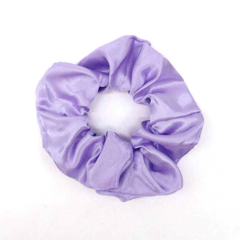 Vintage French Satin Silk Hair Tie - Retro Versatile Accessory