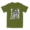 Death Metal Band Gorillaz T Shirts Men's 100% Cotton Leisure T-Shirts Round Neck Trending Tees Short Sleeve Clothes 4XL