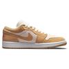 Air Jordan 1 Low SE Twine Women Sneakers Tan Orange-Quartz Sail DH7820-700