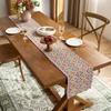Retro Tablecloth Jacquard Premium Dining Table Cover Towel Round Table Coffee Table Rectangular Tablecloth Household Pastoral Cover