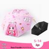 Automatic Dual-Use Kids' Umbrellas - Princess Design for School and Kindergarten