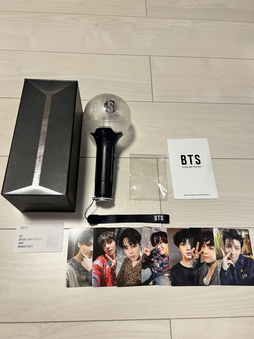 

[USED] BTS Penlight Box with Trading Card