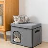 Cooling Cat House Foldable Cat Air Conditioning House Cold Sleeping Enclosure Pet Supply for Outdoor Balcony Apartment Bedroom