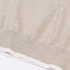 LAP Contrast Line Short Sleeve Slim Knit Ar1Kh360
