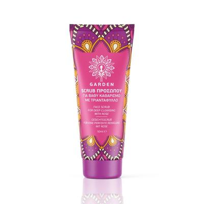 GARDEN - FACE SCRUB YOUTHFUL ROSE - Rose Facial Scrub, 50 Ml