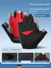 German Cycling Gloves Half-Finger Shock-Absorbing Breathable Summer Thin Model for Men and Women Road Mountain Bike Cycling Equipment