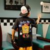 2026 New Latest Baseball 101 Lifestyle Cartoon Ice Cream Biscuit Printed Cotton Breathable Fashion Parent-child Summer T-shirt