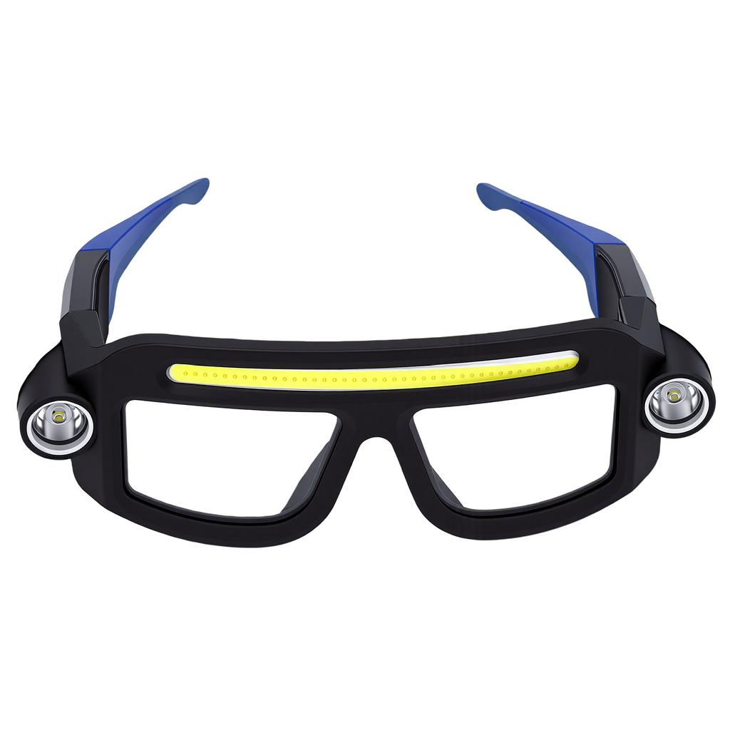 LED Glasses Headlight Lightweight IPX4 Water Proof Rechargeable Hands Free Glasses Headlamp For Night Fishing Repair