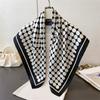 Women's Scarf Print Hijab Female Turban Fashion Luxury Headscarf Neckerchief Headband Shawl Bandana Windproof Handkerchief Wraps