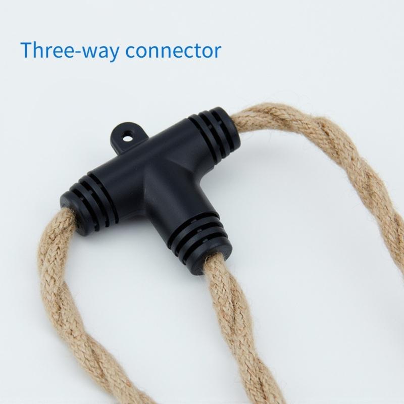Pendant Light Cord Twisted Twine Rope Pendant Light Cord Farmhouse Lamp Cable E27 Extension Hanging Lamp Cable