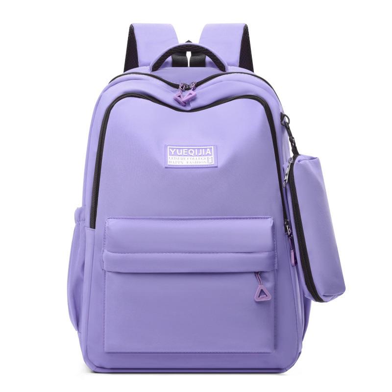 Middle School Student Waterproof, Wear-Resistant, Large Capacity Lightweight Backpack with Spine Protection