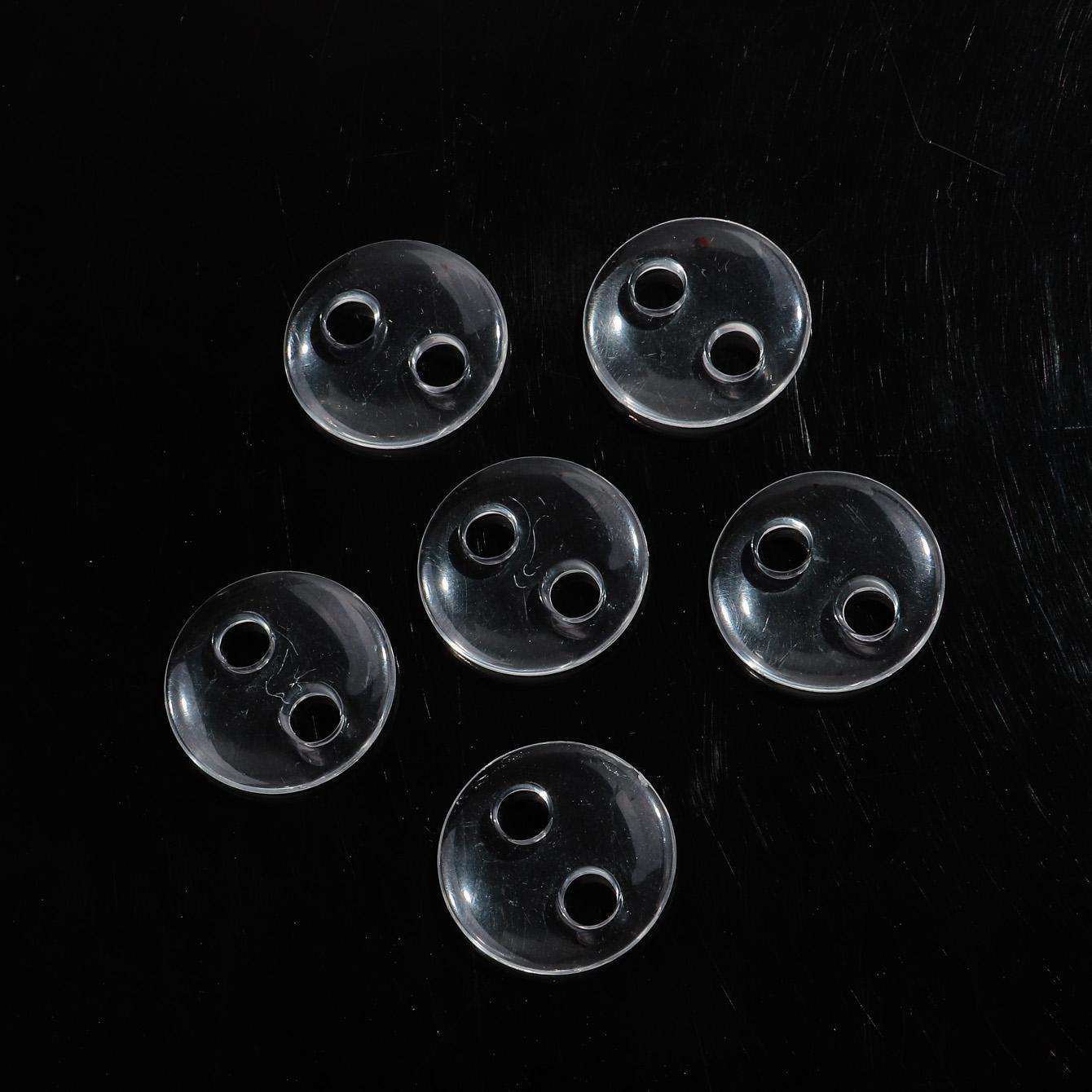 

10pcs Clear Acrylic Circle Coffee Bean Link Round Pig Nose Bead Connector for Making Jewelry DIY Bracelet Necklace Accessories 34mm-10pcs чистый