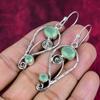 Zielony Chalcedon Kolczyki z Solidnego Srebra Sterlingowego 925, Ręcznie Robiona Biżuteria z Kamieniami Szlachetnymi, Prezenty Dla Żony Nowe Kolczyki