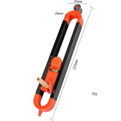 Cross-Border Contour Gauge: Woodworking Shape Tool with Lock for Irregular Measurements