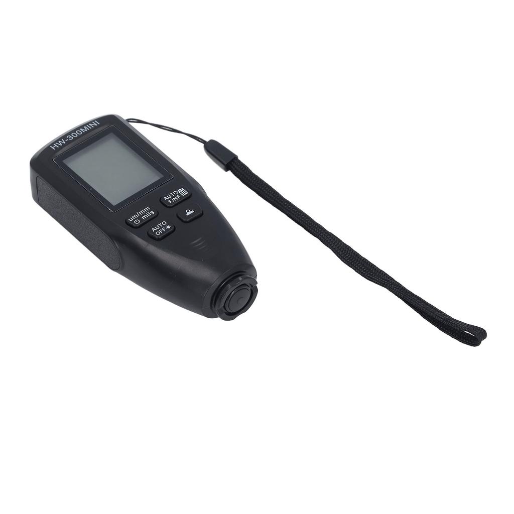 Coating Thickness Gauge 0 to 2000um Range High Accuracy LCD Backlight Display Digital Paint Thickness Meter for Car