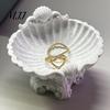 High Quality Relief Tray 3D Printed Shell Jewelry Tray, Decorative Desktop Storage Organizer for Dressing Small Item Table, Opening Trinket Dish Rings