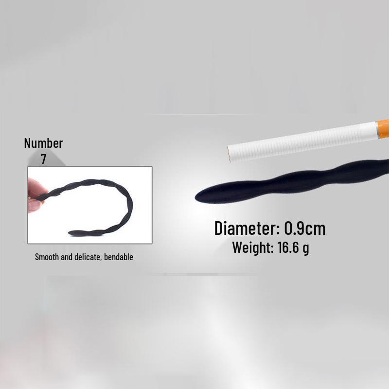 Silicone Beaded Urethral Plug for Men