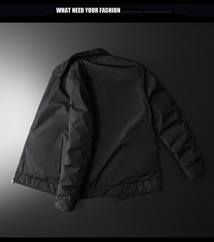 2025 Men's Winter Fashion Lapel Down Jacket
