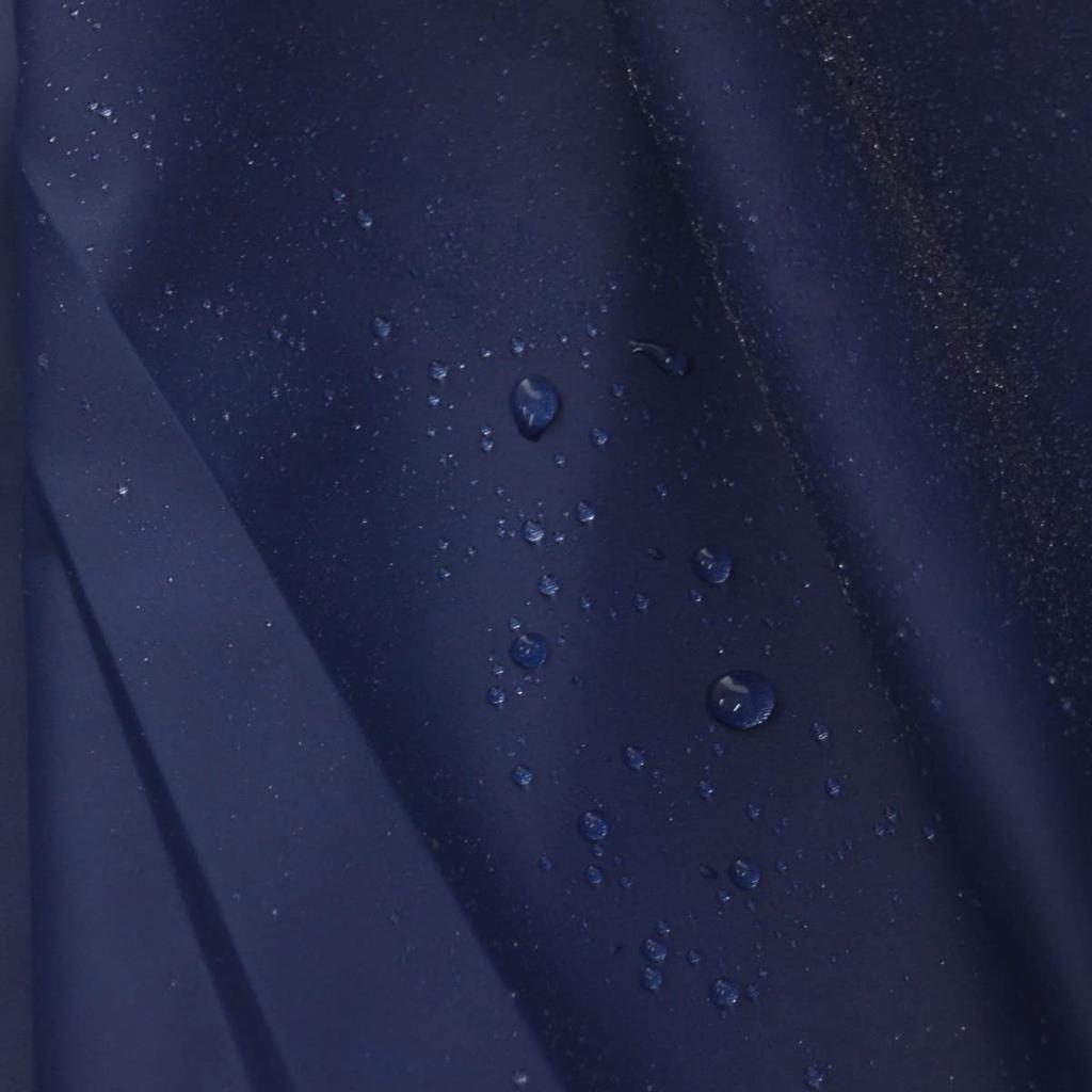 Furoshiki Made In Polyester Solid Disaster Preparedness Eco Portable Water-Repellent [Oshare Kobo], 70cm, Japan, Water-Repellent Furoshiki, Navy,