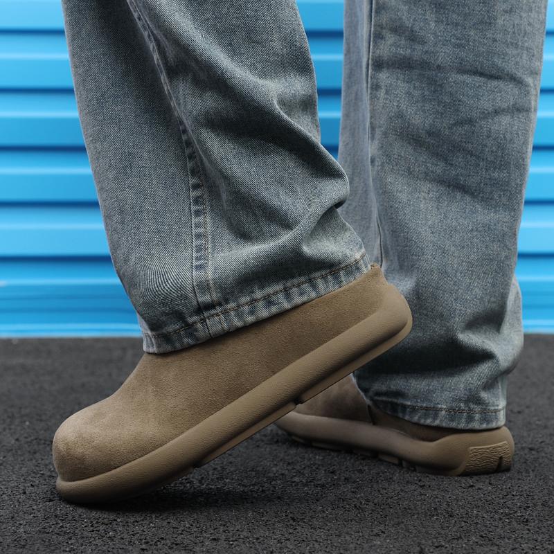 Fashion New Arrival Slippers Anti-Skid Sole Fashion Loafers Lightweight Indoor Outdoor Shoes Comfortable Flats Men's Slip-On Mule Shoes