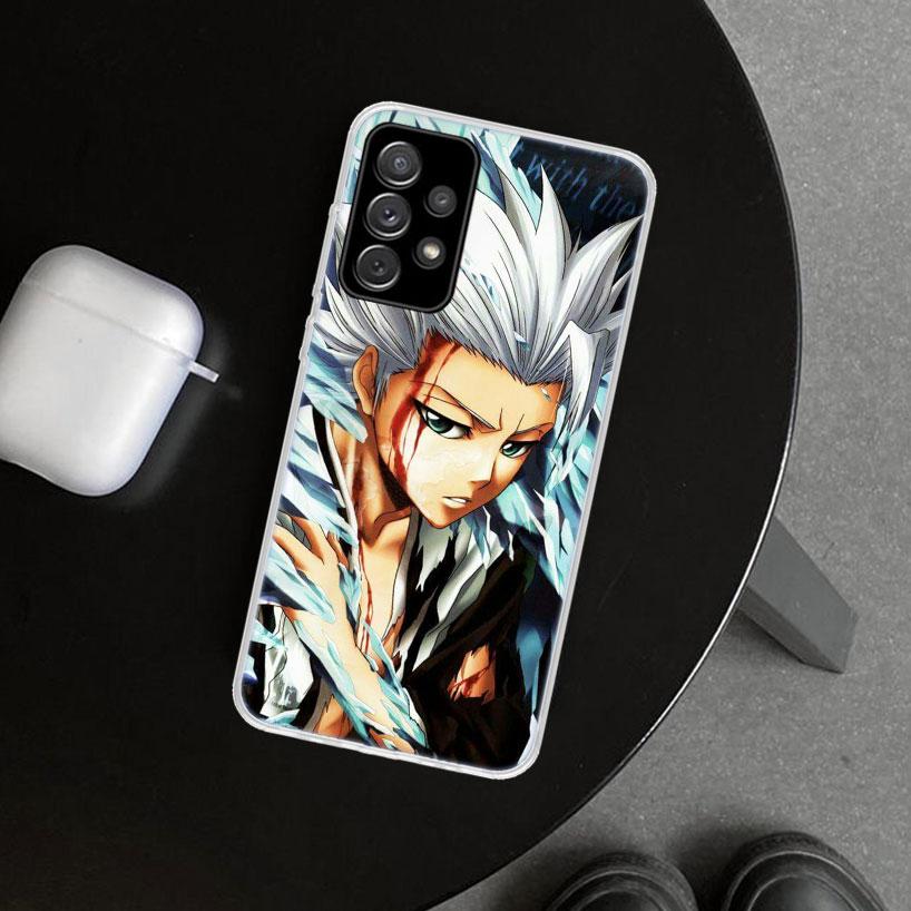 

Чехол для телефона Hitsugaya Toushirou Bleach для Samsung Galaxy A12 A22 A32 A52 A72 A02S A51 A50S A31 A20S A10S Note 20 Ultra 10 Samsung S10 Plus