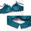 Julexy Push-up-BH-Set für Damen, Unterwäsche, Spitzen-Dessous, Büstenhalter und Slip, verstellbares Bralette-Höschen
