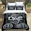 Set Biancheria da Letto Stampata Retro Camion 3D D-DAF set di biancheria da letto squisito copripiumino set piumone set biancheria da letto regalo di compleanno di lusso
