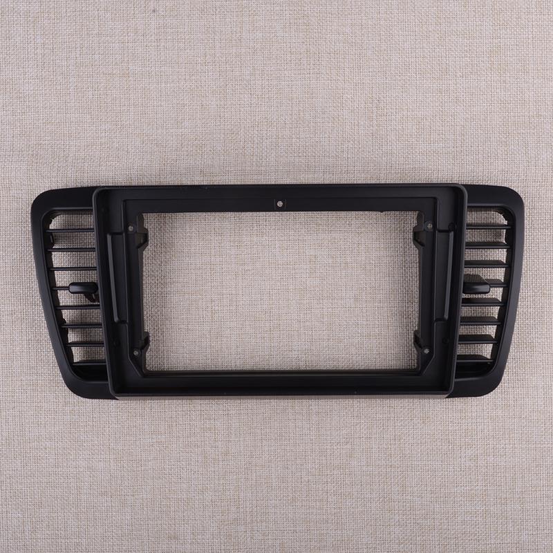 2 Din Car Stereo Radio Dash GPS Navi Fascia Panel Trim Frame Fit for Subaru Outback Legacy 2004-2006 2007 2008 2009 Black