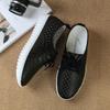 2025 Summer Sneaker Women Platform Shoes Female Genuine Leather Walking Flat Sandals for Women Breathable Comfort Vacation Shoes