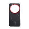 Para Xiaomi 15 Ultra Funda de Teléfono Magnética de Succión de Color Sólido, Mi 14 13Ultra Agujero Grande Anillo Metálico para Lente Cubierta Dura de Cuero de Negocios