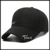 Sun Sun CZA404 [White Fang] Hat, Cap, Embroidered, Casual, Spring/Summer, Protection, Hat, Outdoor, Men's, Women's, (Black)