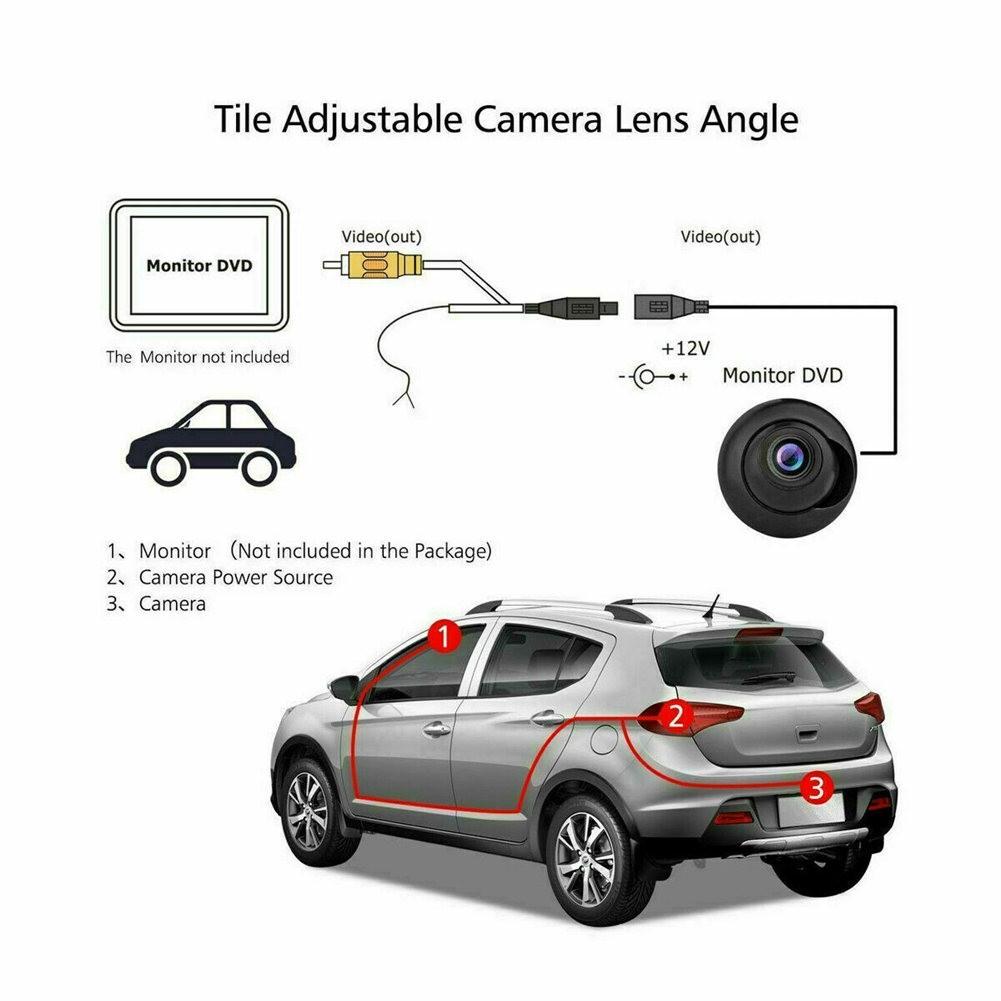 Cam Car Camera Kit Camera DC 12V Parking Reversing