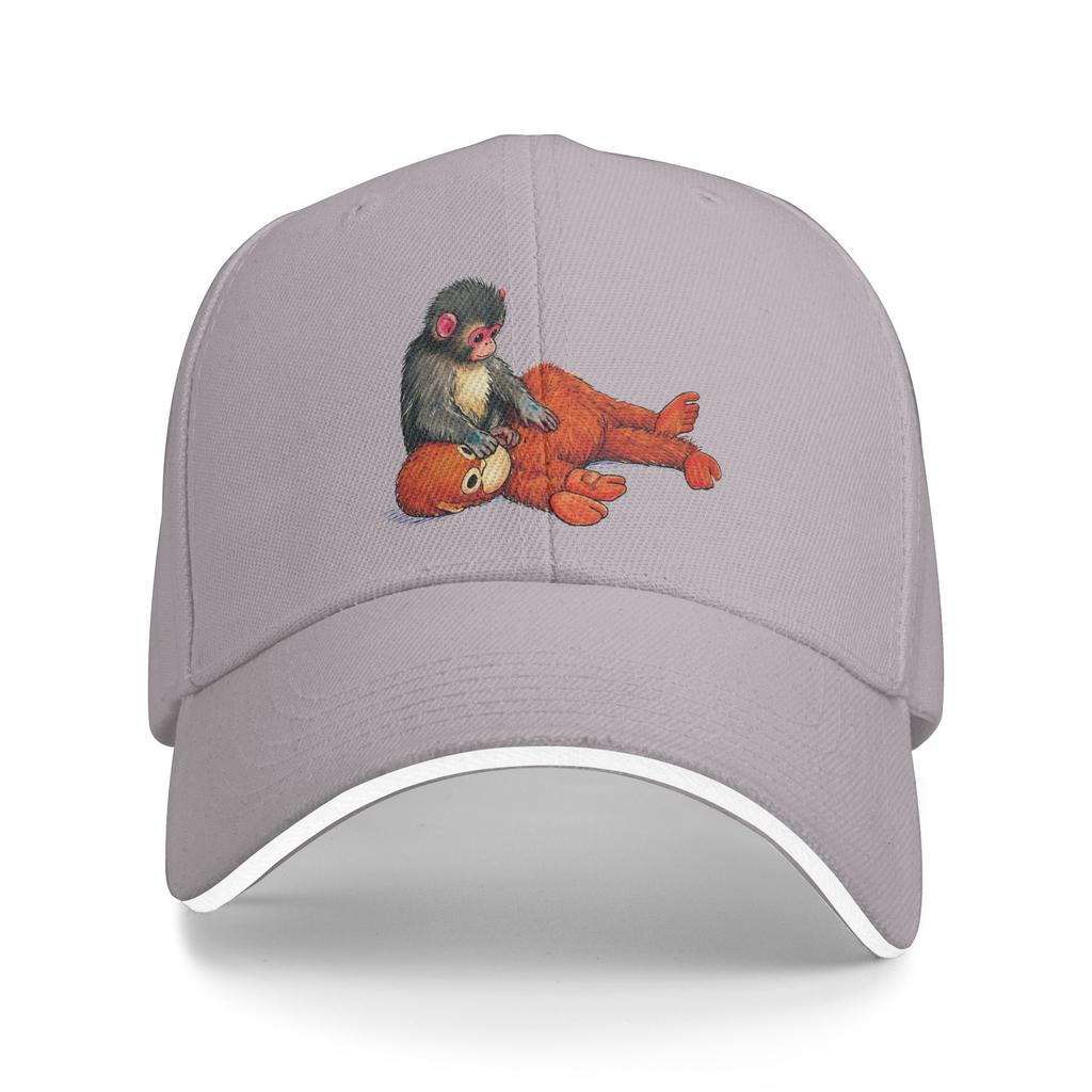Punch Monkey Baseball Cap Y2k Cool Unisex-Teens Trucker Hat High Quality Custom DIY Kpop Rock Baseball Caps Birthday Present