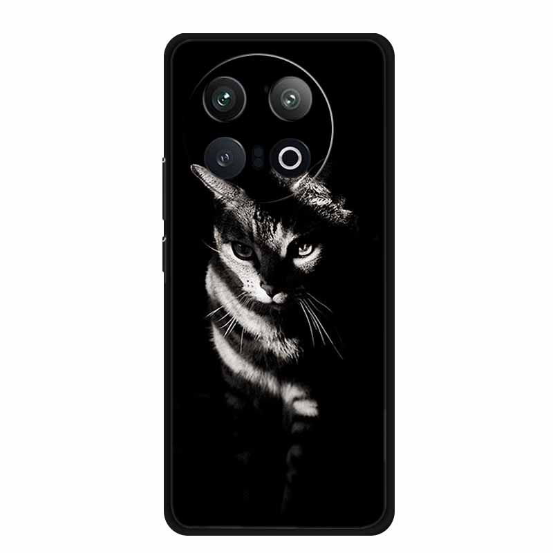 For Vivo iQOO 13 5G Back Cover Case iQOO13 Coque Black Silicone Soft Phone Case For Vivo iQOO 13 Case 6.82" Shockproof Funda Bag