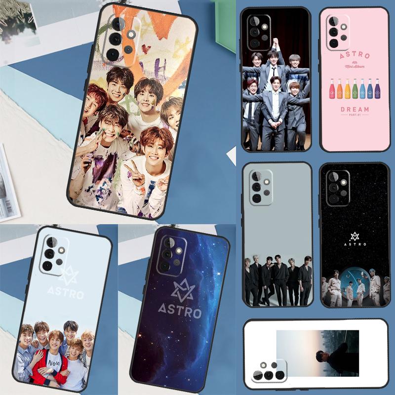 Astro Kpop Phone Case For Samsung Galaxy A13 A23 A33 A53 A73 A14 A34 A54 A12 A32 A52 A51 A71 Cover