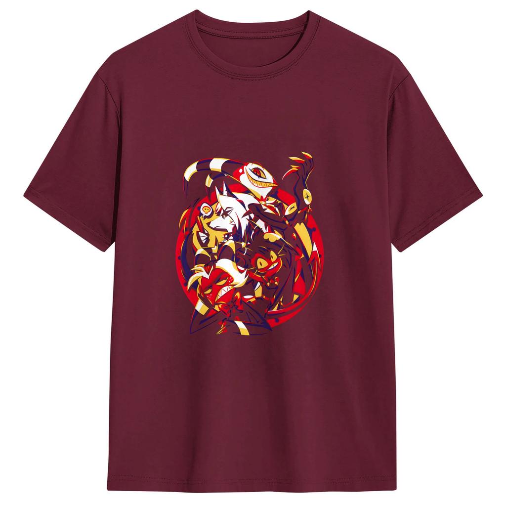 Helluvas Boss Tshirts Unisex Fun Cotton Tee Shirt Round Collar Short Sleeve T Shirt 6xl Tops